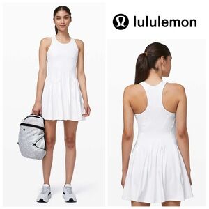 Lululemon Court Crush Tennis Dress in White